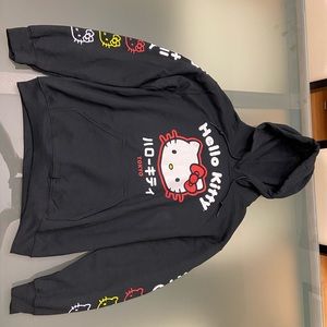 New Hello Kitty Tokyo Kanji Hoodie Size Small